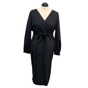 ◾️Elegant Black Wrap Dress◾️